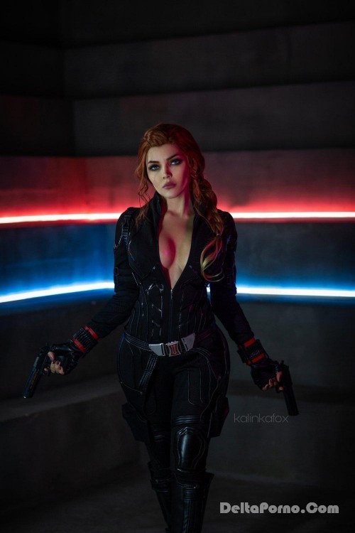 kalinka fox nude black widow cosplay patreon set leaked DBWPDJ